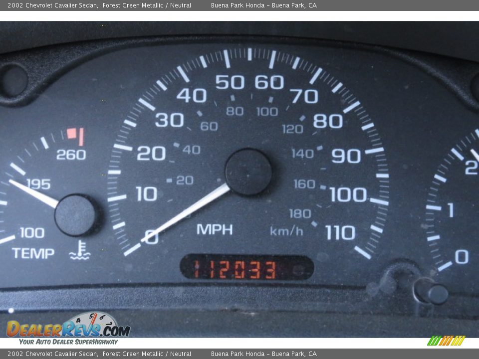 2002 Chevrolet Cavalier Sedan Forest Green Metallic / Neutral Photo #2