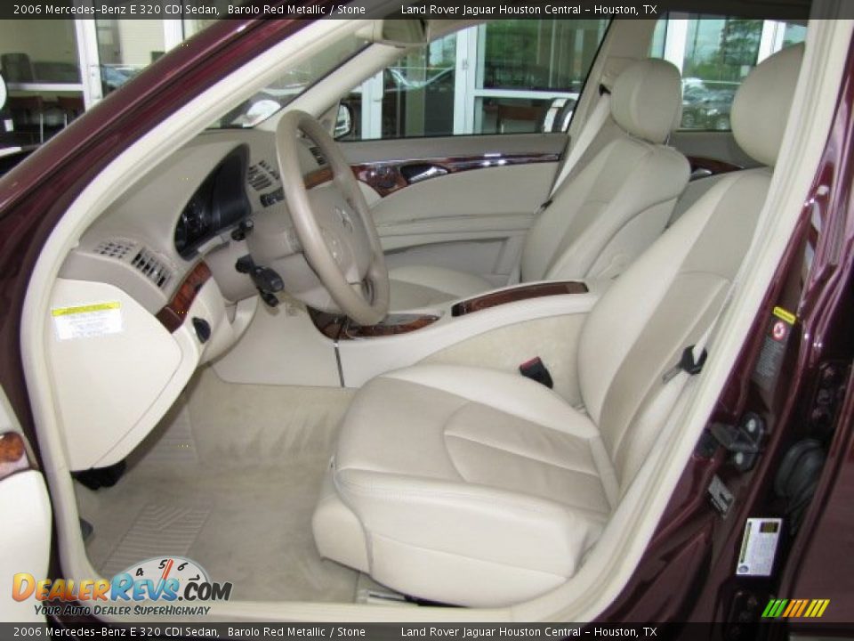 Stone Interior - 2006 Mercedes-Benz E 320 CDI Sedan Photo #2
