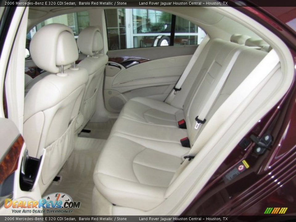 Rear Seat of 2006 Mercedes-Benz E 320 CDI Sedan Photo #4