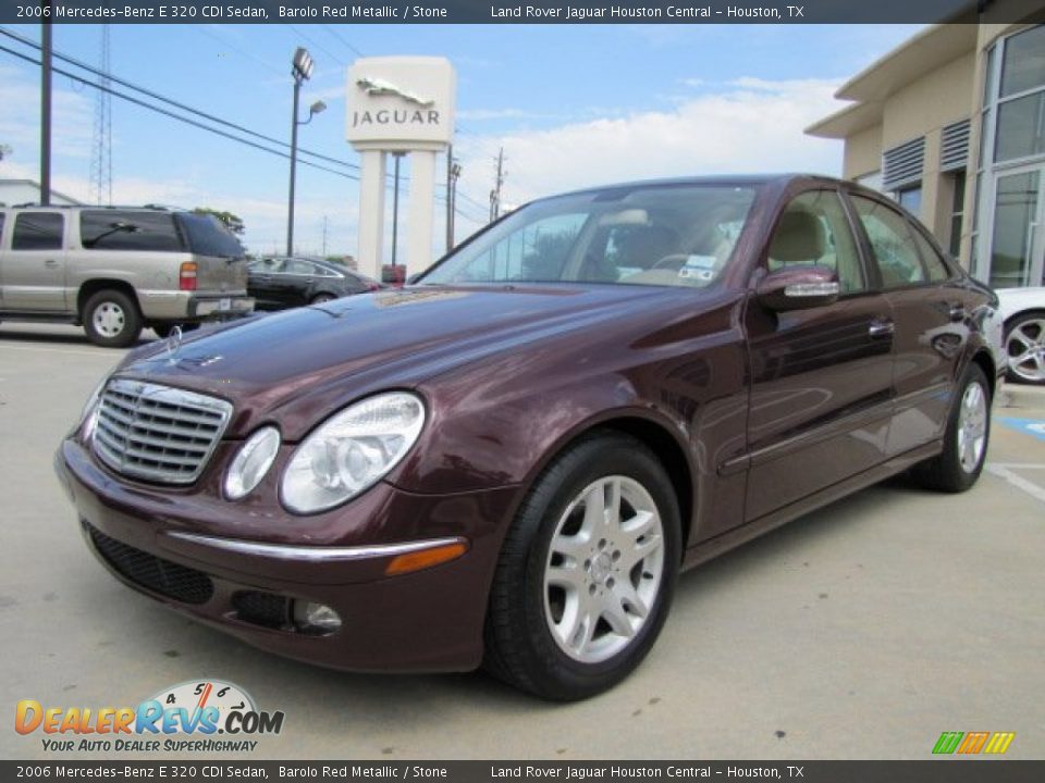 Front 3/4 View of 2006 Mercedes-Benz E 320 CDI Sedan Photo #5