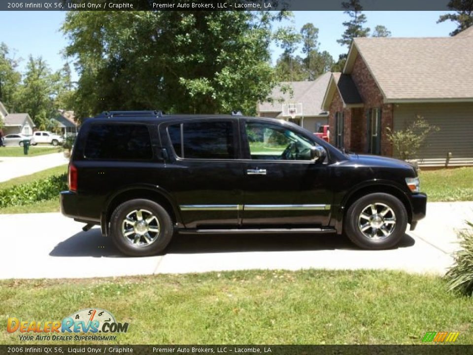 2006 Infiniti QX 56 Liquid Onyx / Graphite Photo #1