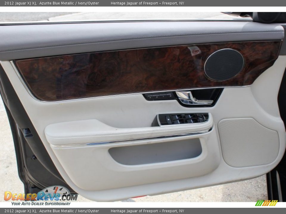 2012 Jaguar XJ XJ Azurite Blue Metallic / Ivory/Oyster Photo #19