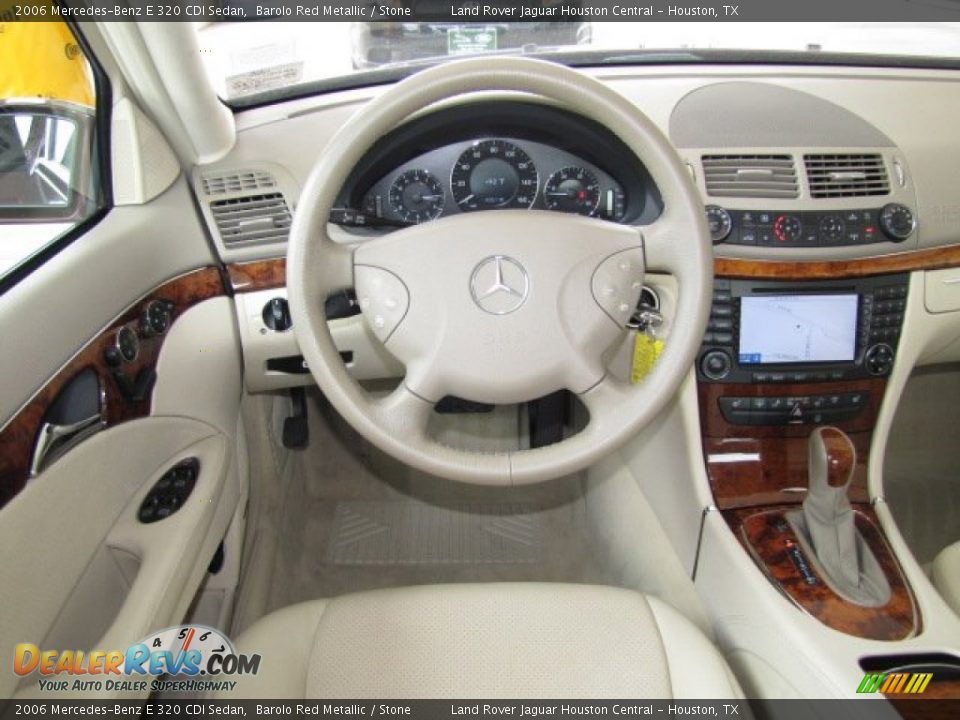 Dashboard of 2006 Mercedes-Benz E 320 CDI Sedan Photo #13