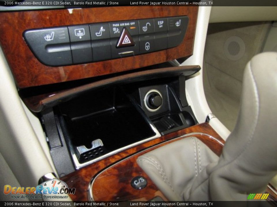 2006 Mercedes-Benz E 320 CDI Sedan Barolo Red Metallic / Stone Photo #20