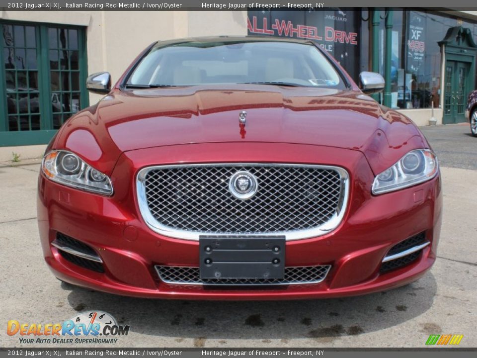 2012 Jaguar XJ XJ Italian Racing Red Metallic / Ivory/Oyster Photo #2