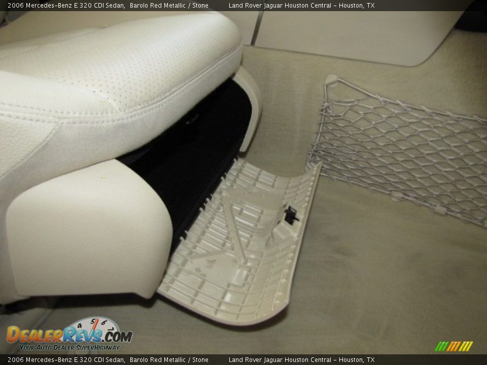 2006 Mercedes-Benz E 320 CDI Sedan Barolo Red Metallic / Stone Photo #22