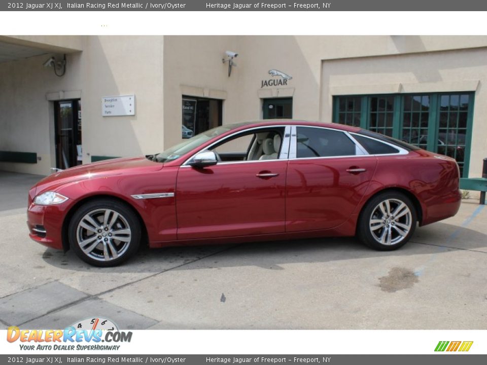 2012 Jaguar XJ XJ Italian Racing Red Metallic / Ivory/Oyster Photo #3