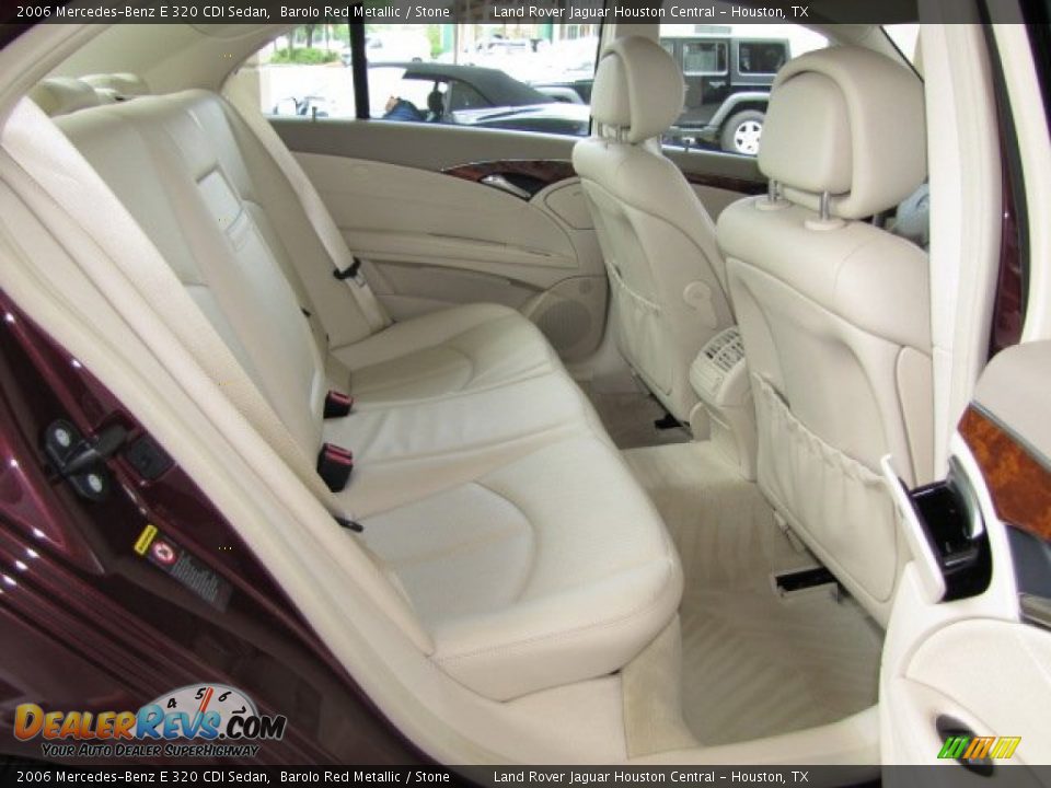 Rear Seat of 2006 Mercedes-Benz E 320 CDI Sedan Photo #23