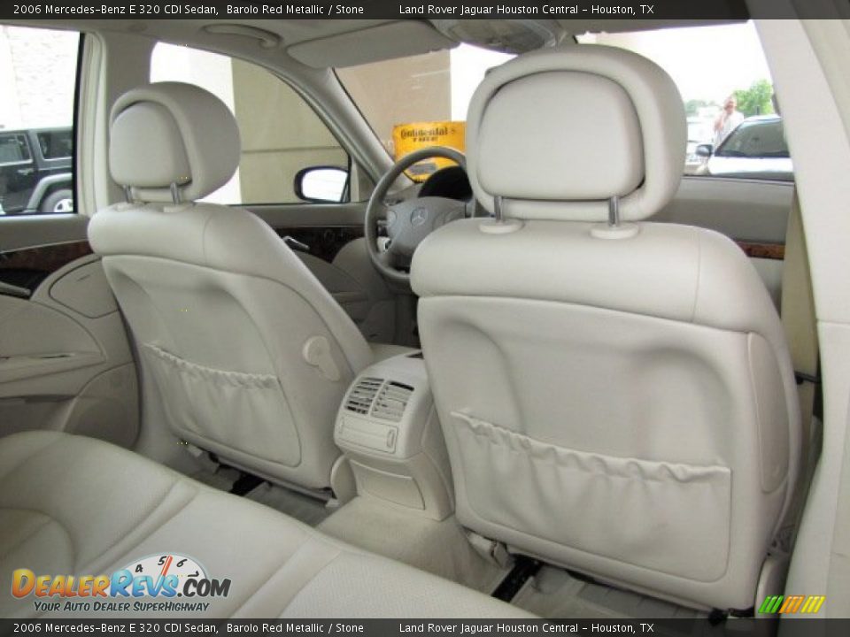 2006 Mercedes-Benz E 320 CDI Sedan Barolo Red Metallic / Stone Photo #24