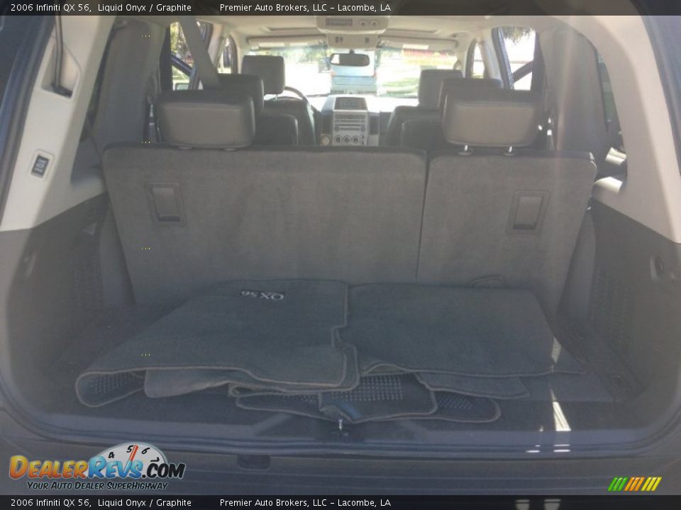 2006 Infiniti QX 56 Liquid Onyx / Graphite Photo #18