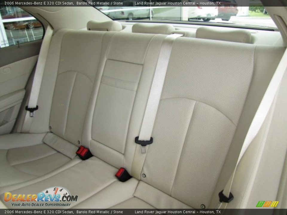 2006 Mercedes-Benz E 320 CDI Sedan Barolo Red Metallic / Stone Photo #27