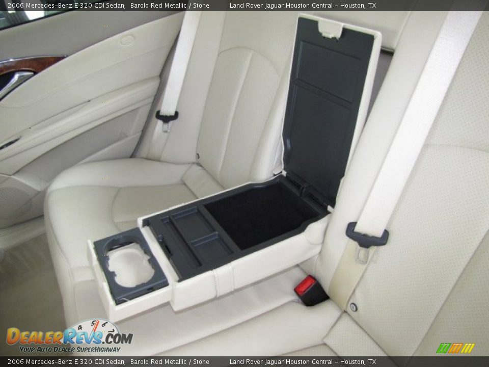 2006 Mercedes-Benz E 320 CDI Sedan Barolo Red Metallic / Stone Photo #28