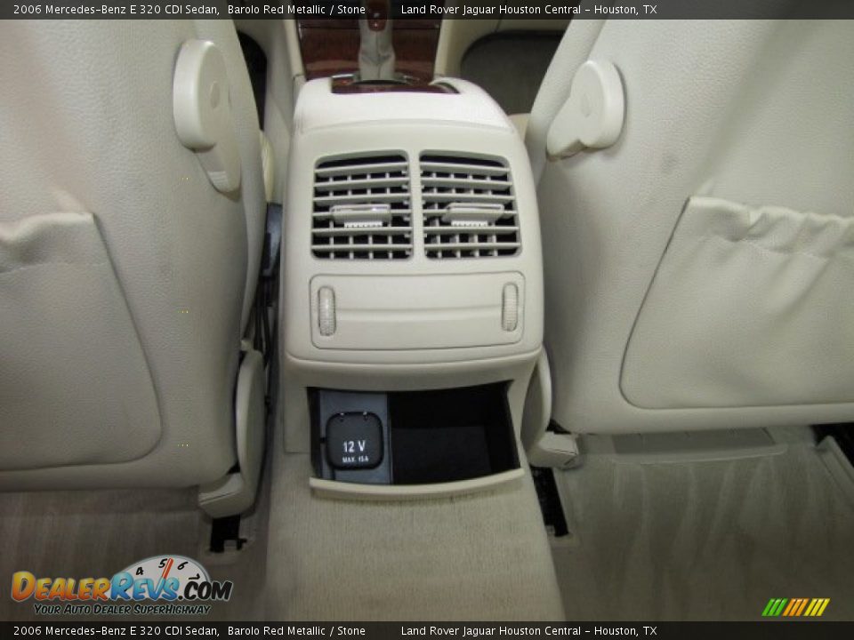 2006 Mercedes-Benz E 320 CDI Sedan Barolo Red Metallic / Stone Photo #29