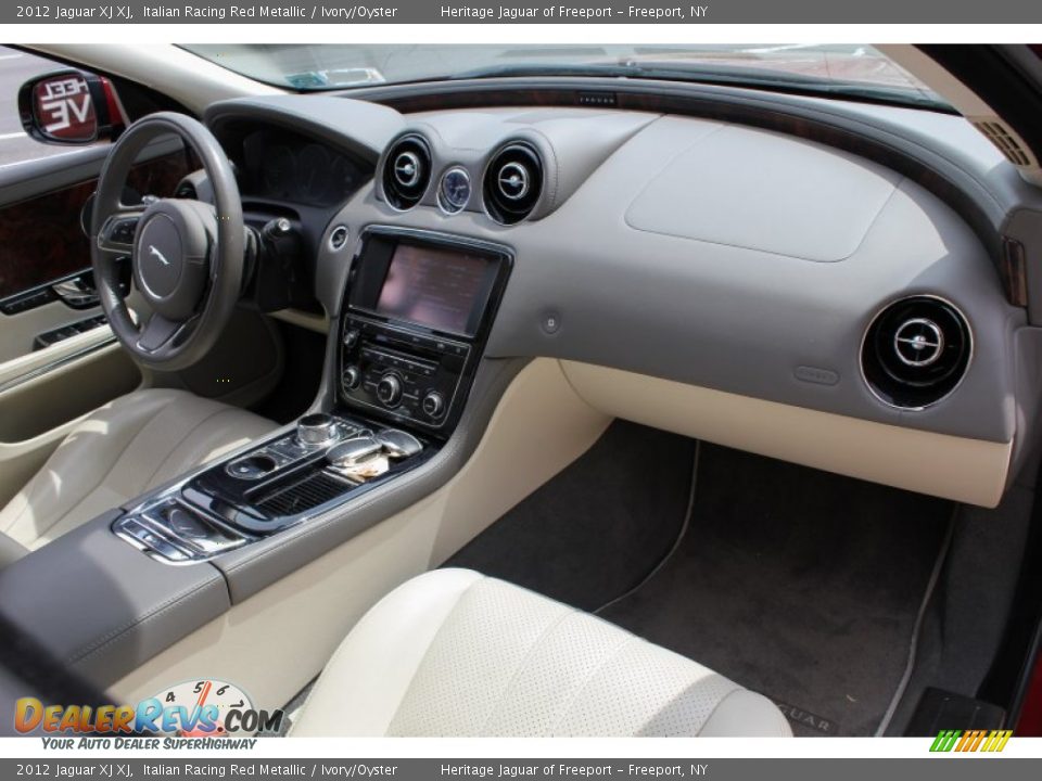 2012 Jaguar XJ XJ Italian Racing Red Metallic / Ivory/Oyster Photo #11
