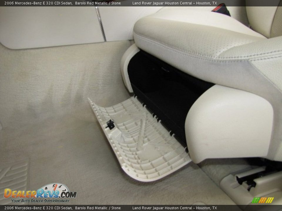 2006 Mercedes-Benz E 320 CDI Sedan Barolo Red Metallic / Stone Photo #32