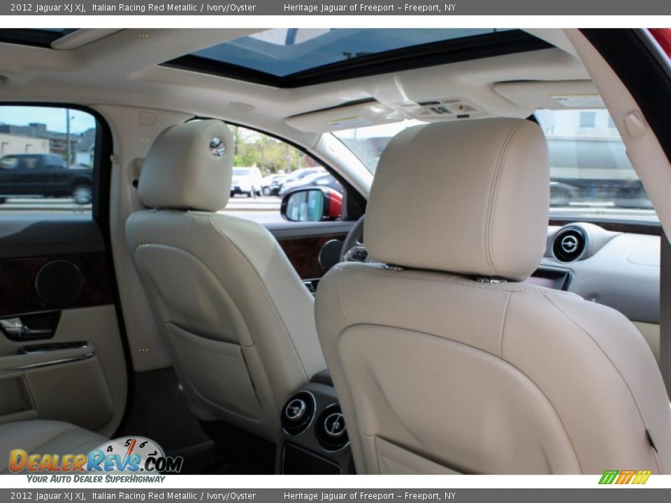 2012 Jaguar XJ XJ Italian Racing Red Metallic / Ivory/Oyster Photo #14