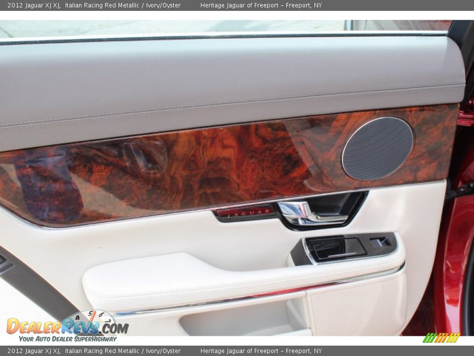 2012 Jaguar XJ XJ Italian Racing Red Metallic / Ivory/Oyster Photo #15