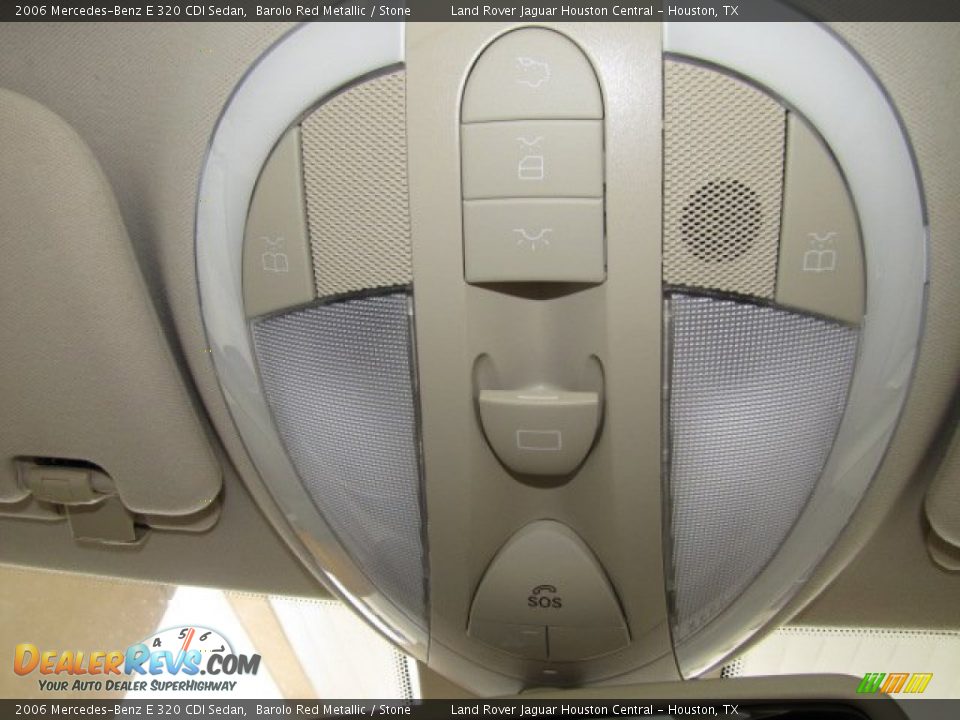 2006 Mercedes-Benz E 320 CDI Sedan Barolo Red Metallic / Stone Photo #35