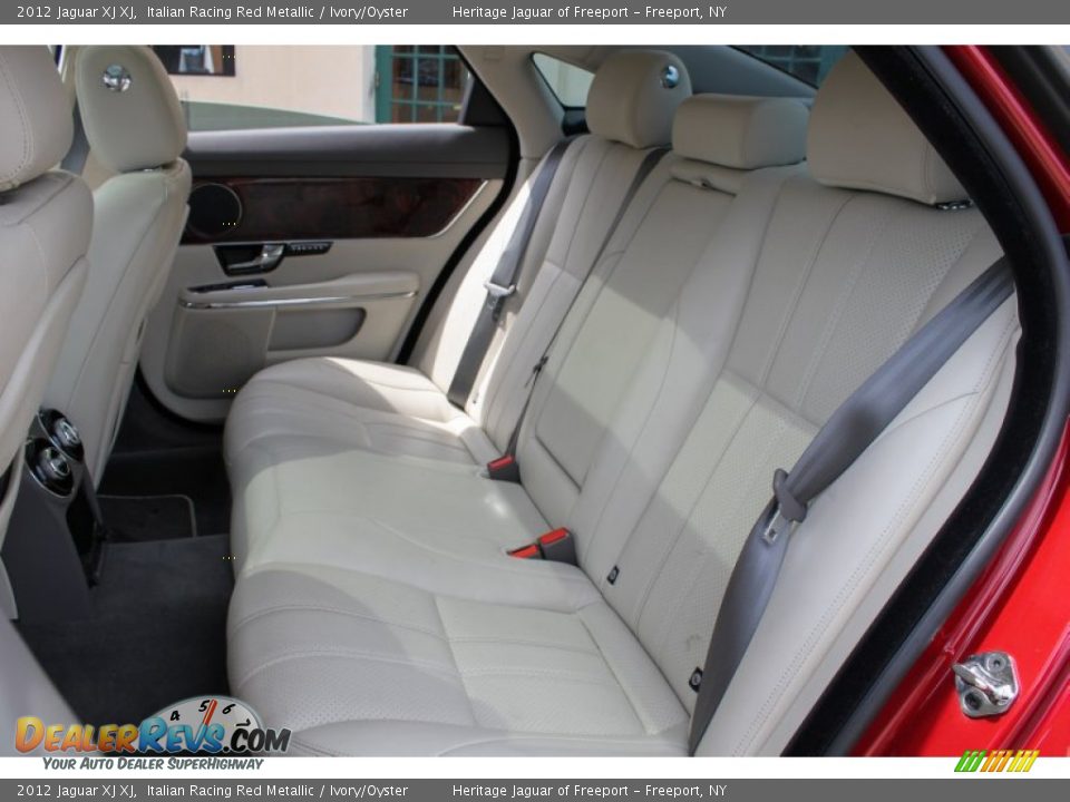 2012 Jaguar XJ XJ Italian Racing Red Metallic / Ivory/Oyster Photo #16