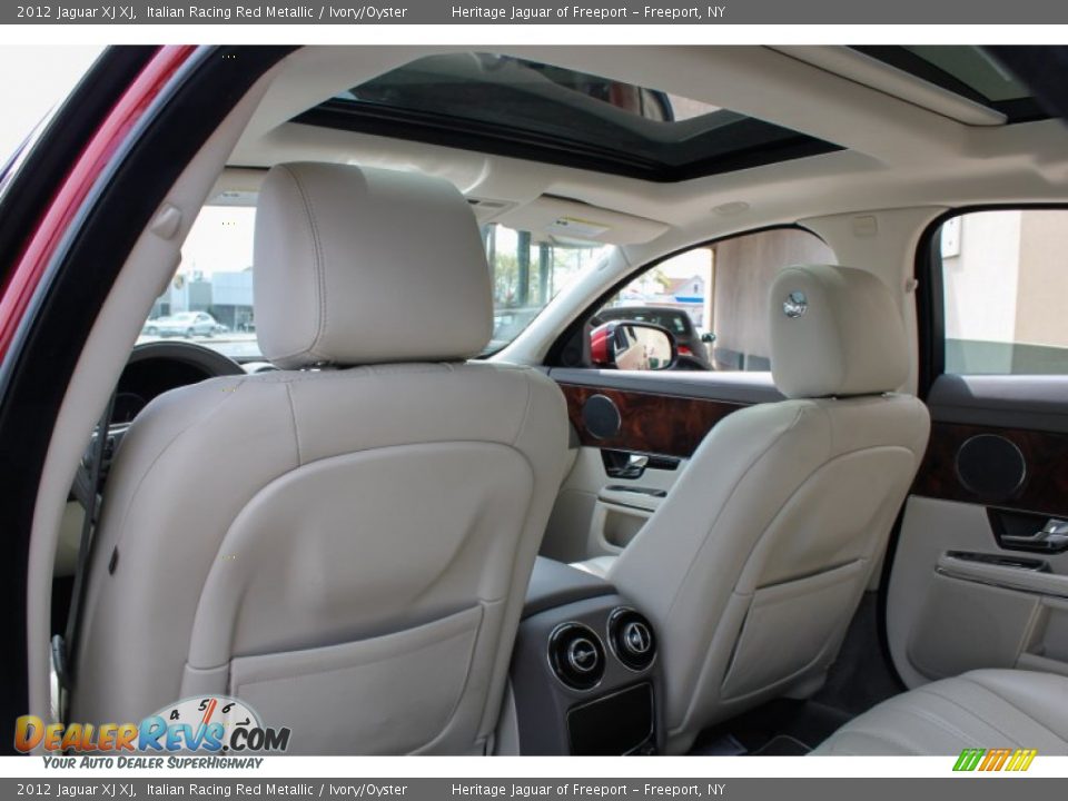 2012 Jaguar XJ XJ Italian Racing Red Metallic / Ivory/Oyster Photo #17