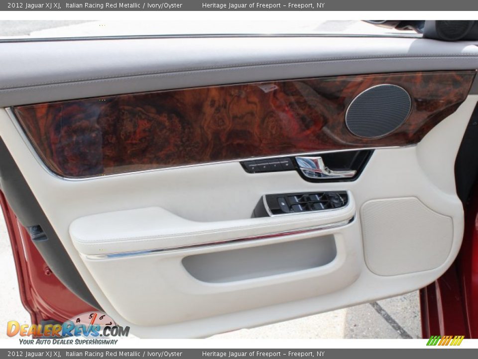 2012 Jaguar XJ XJ Italian Racing Red Metallic / Ivory/Oyster Photo #18