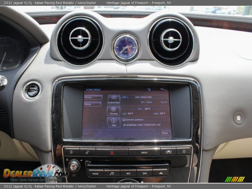 2012 Jaguar XJ XJ Italian Racing Red Metallic / Ivory/Oyster Photo #20