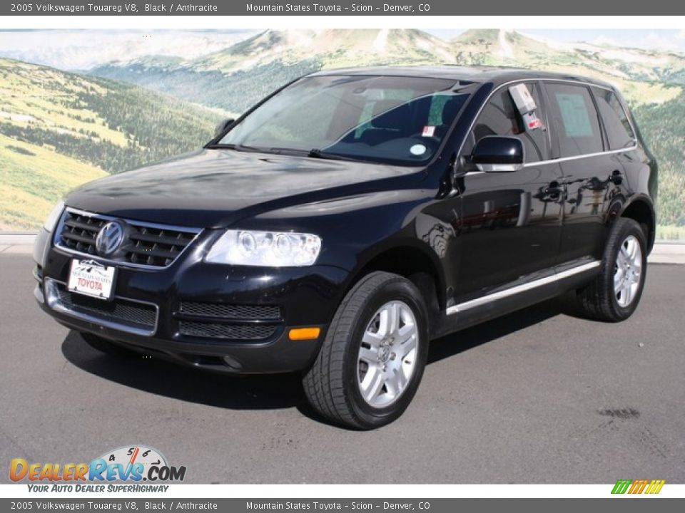 2005 Volkswagen Touareg V8 Black / Anthracite Photo #5