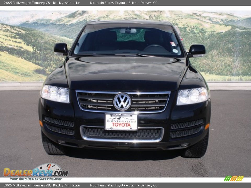 2005 Volkswagen Touareg V8 Black / Anthracite Photo #7