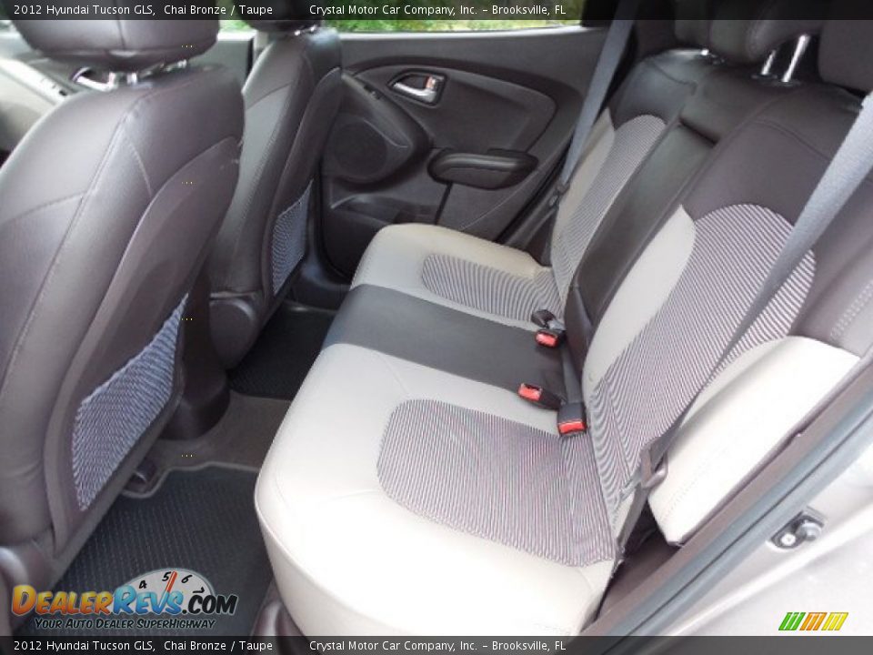 2012 Hyundai Tucson GLS Chai Bronze / Taupe Photo #5