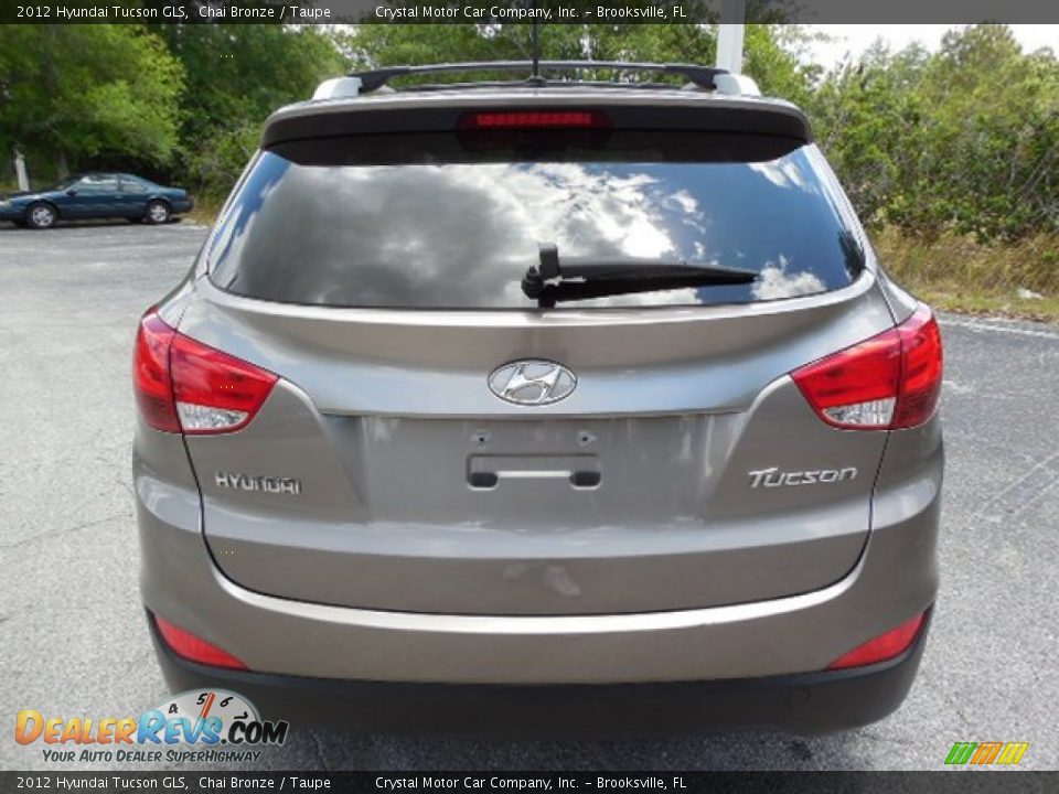 2012 Hyundai Tucson GLS Chai Bronze / Taupe Photo #8