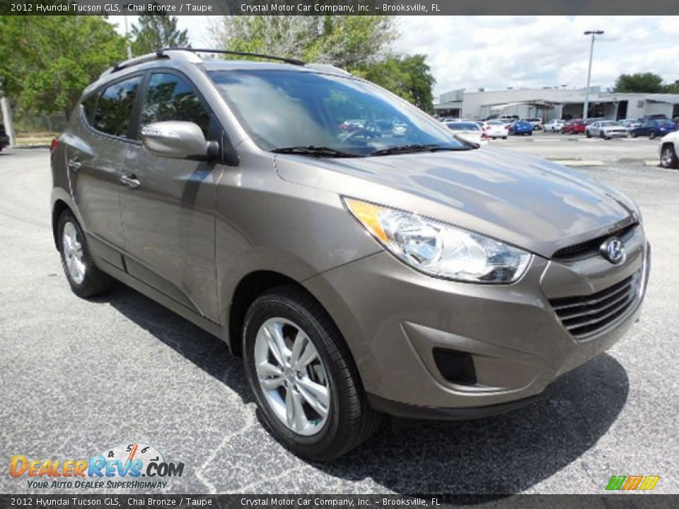 2012 Hyundai Tucson GLS Chai Bronze / Taupe Photo #11