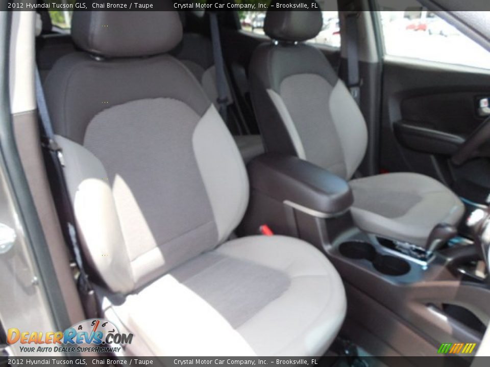 2012 Hyundai Tucson GLS Chai Bronze / Taupe Photo #13