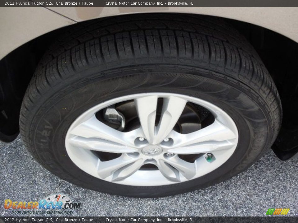 2012 Hyundai Tucson GLS Chai Bronze / Taupe Photo #15