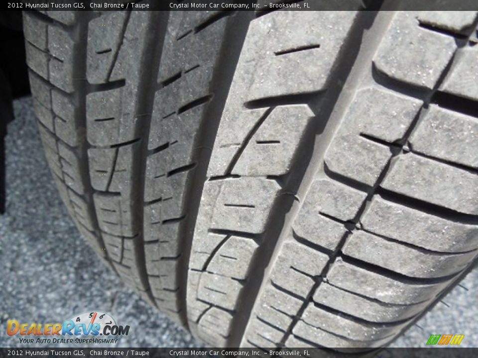 2012 Hyundai Tucson GLS Chai Bronze / Taupe Photo #16