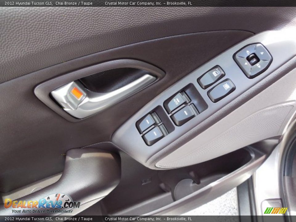 2012 Hyundai Tucson GLS Chai Bronze / Taupe Photo #18