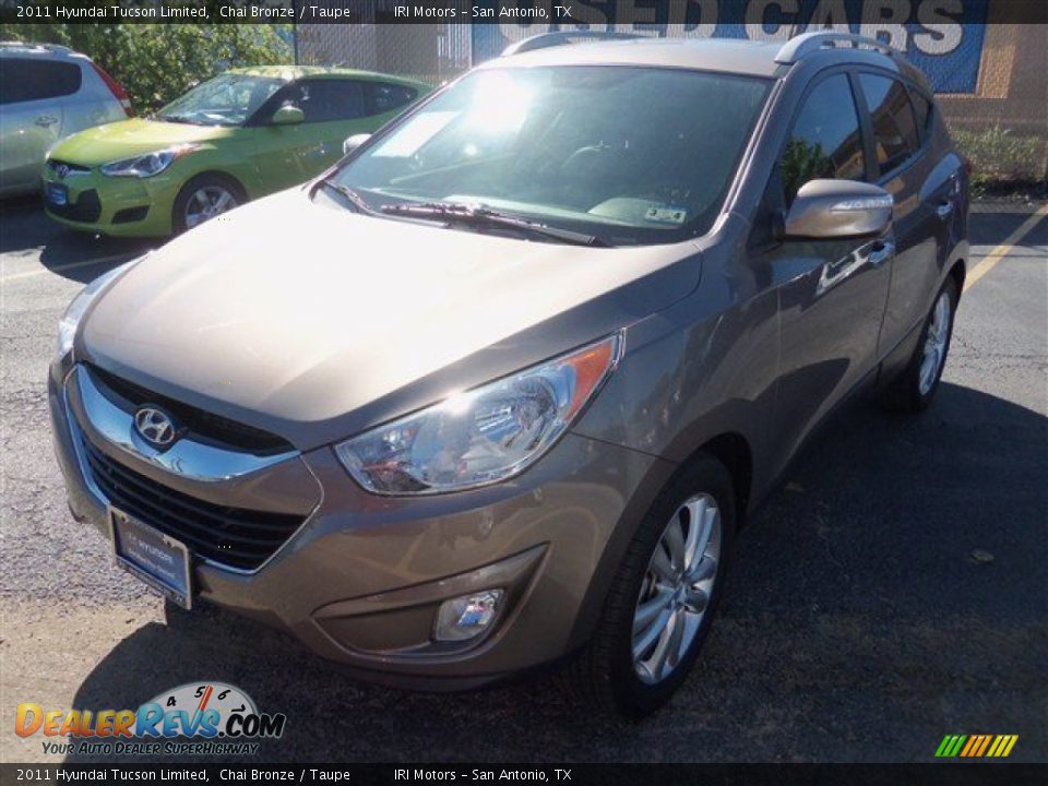 2011 Hyundai Tucson Limited Chai Bronze / Taupe Photo #2