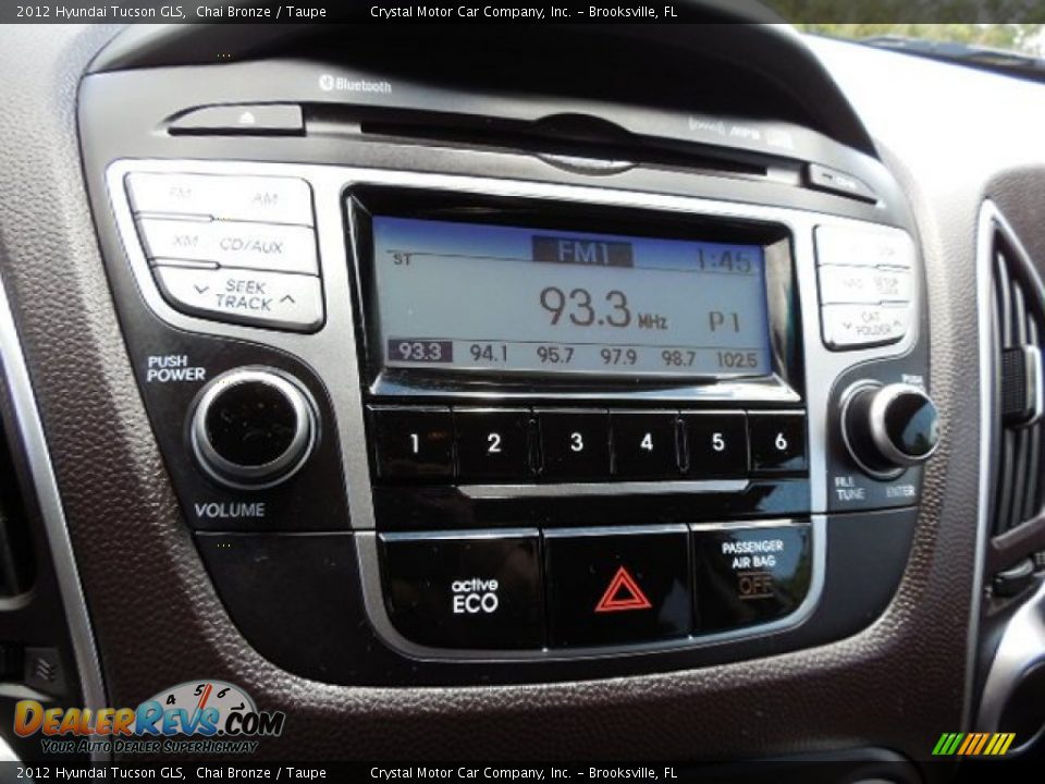 2012 Hyundai Tucson GLS Chai Bronze / Taupe Photo #20