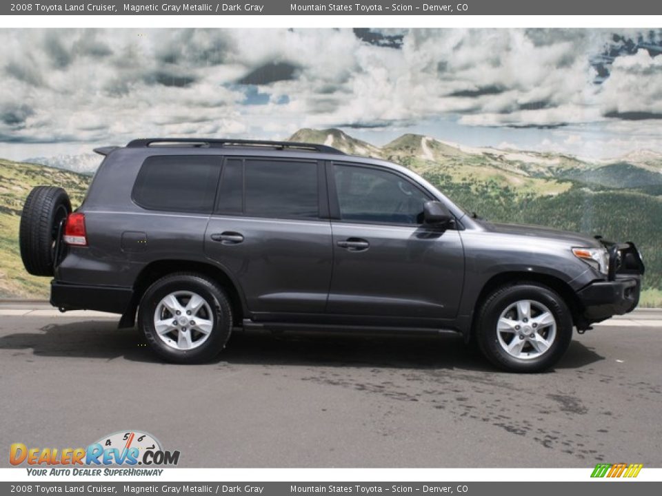 2008 Toyota Land Cruiser Magnetic Gray Metallic / Dark Gray Photo #2