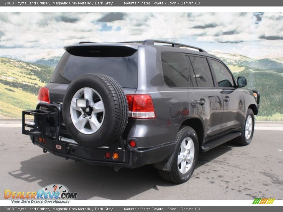 2008 Toyota Land Cruiser Magnetic Gray Metallic / Dark Gray Photo #3