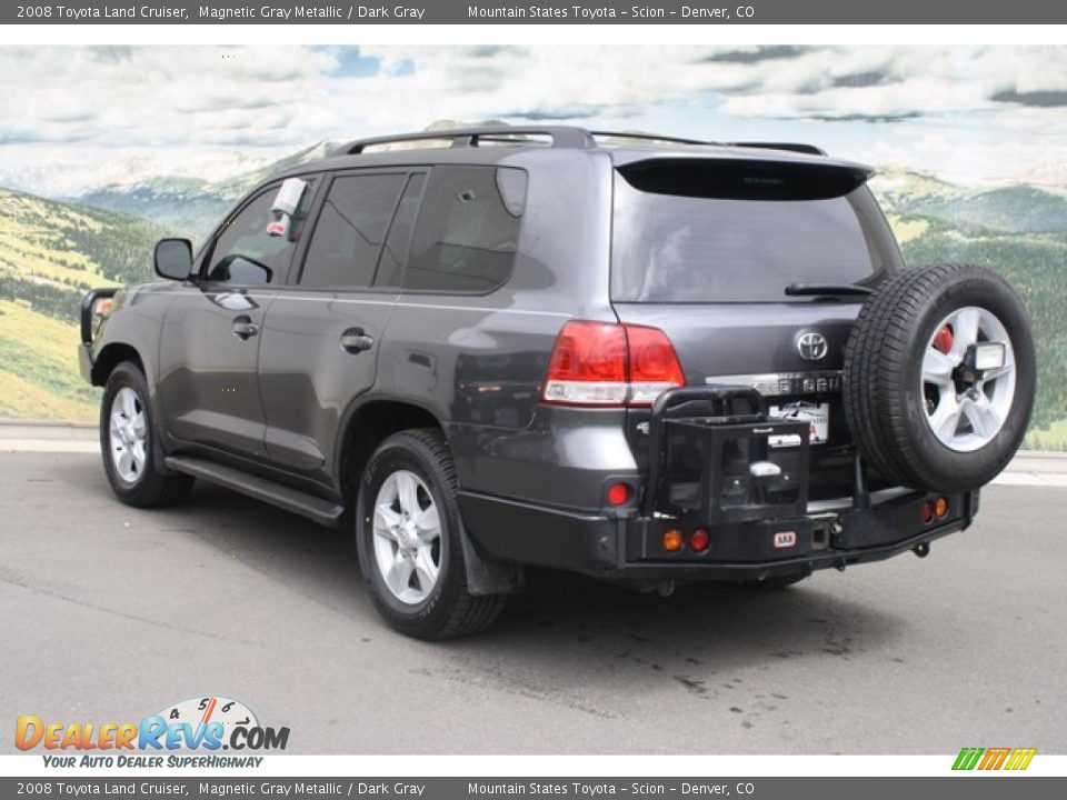 2008 Toyota Land Cruiser Magnetic Gray Metallic / Dark Gray Photo #4