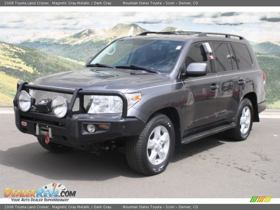 2008 Toyota Land Cruiser Magnetic Gray Metallic / Dark Gray Photo #5