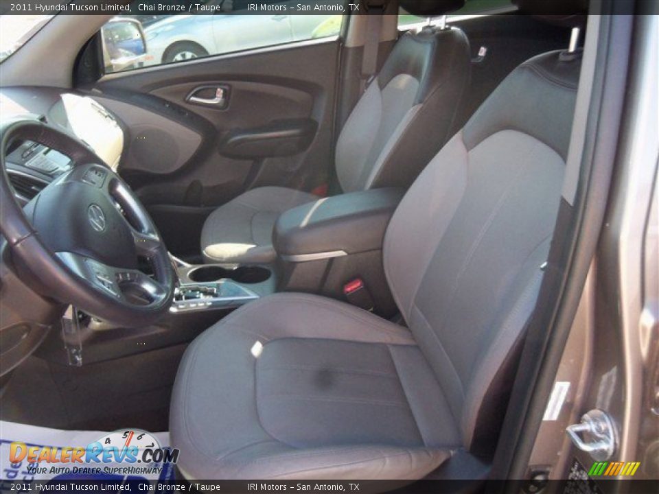 2011 Hyundai Tucson Limited Chai Bronze / Taupe Photo #11