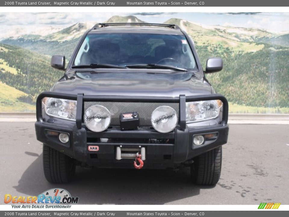2008 Toyota Land Cruiser Magnetic Gray Metallic / Dark Gray Photo #7