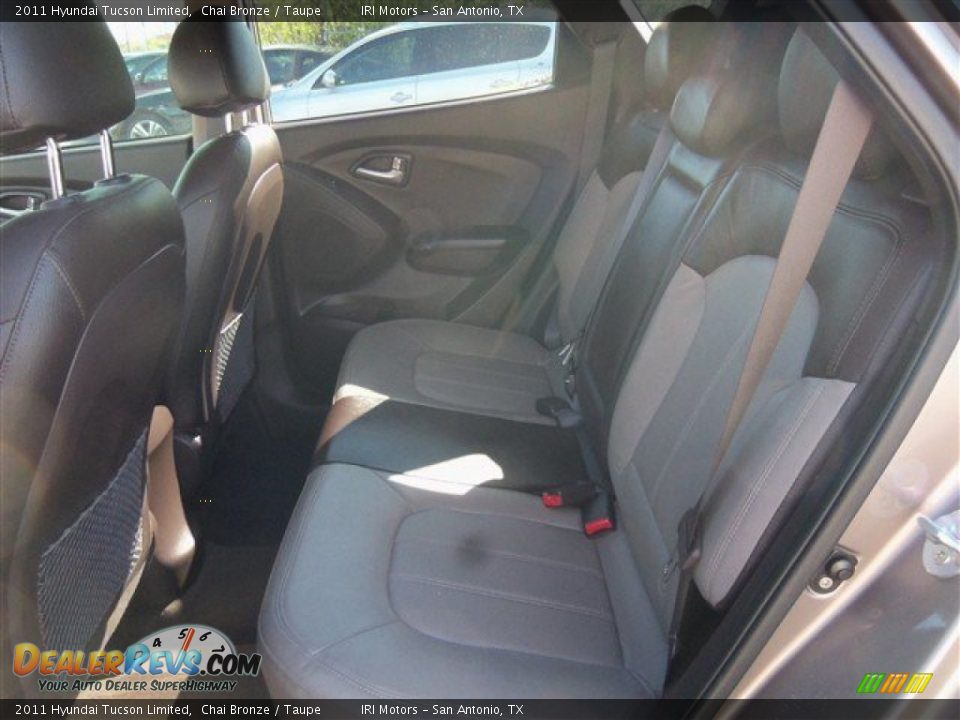 2011 Hyundai Tucson Limited Chai Bronze / Taupe Photo #13