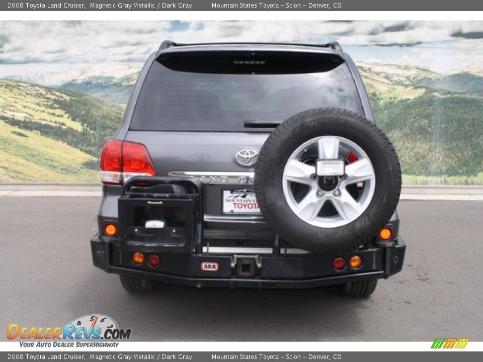 2008 Toyota Land Cruiser Magnetic Gray Metallic / Dark Gray Photo #8