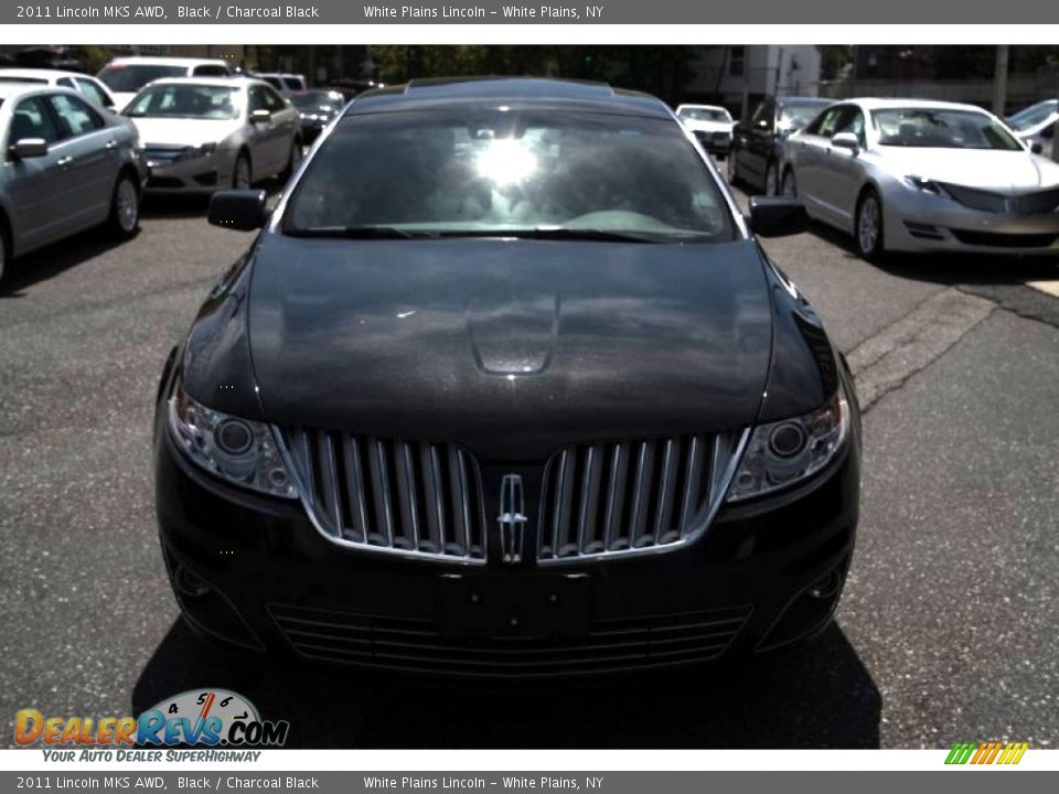 2011 Lincoln MKS AWD Black / Charcoal Black Photo #2