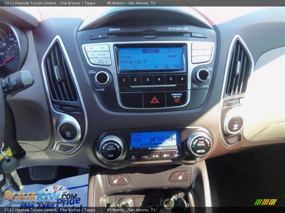 2011 Hyundai Tucson Limited Chai Bronze / Taupe Photo #16
