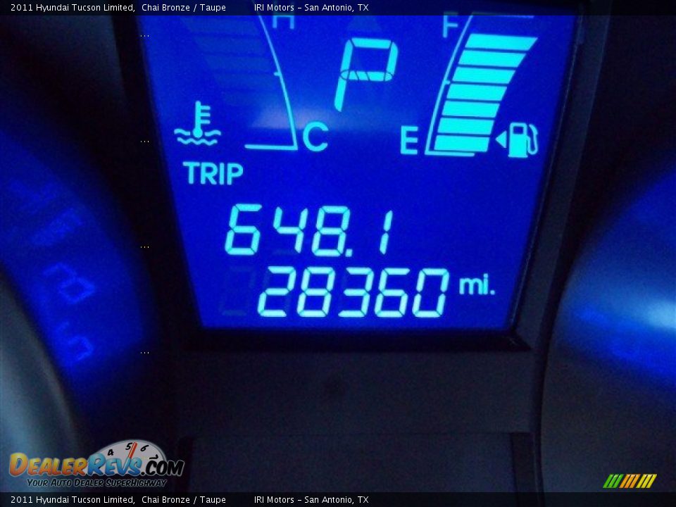 2011 Hyundai Tucson Limited Chai Bronze / Taupe Photo #18