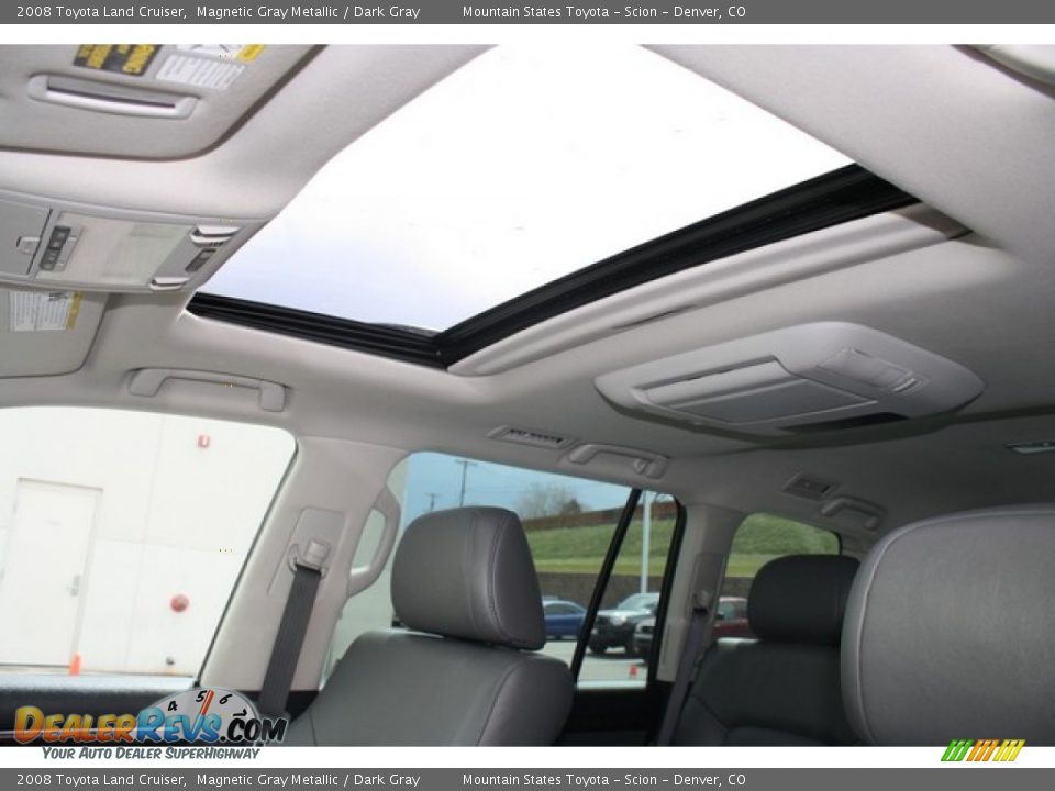 2008 Toyota Land Cruiser Magnetic Gray Metallic / Dark Gray Photo #13