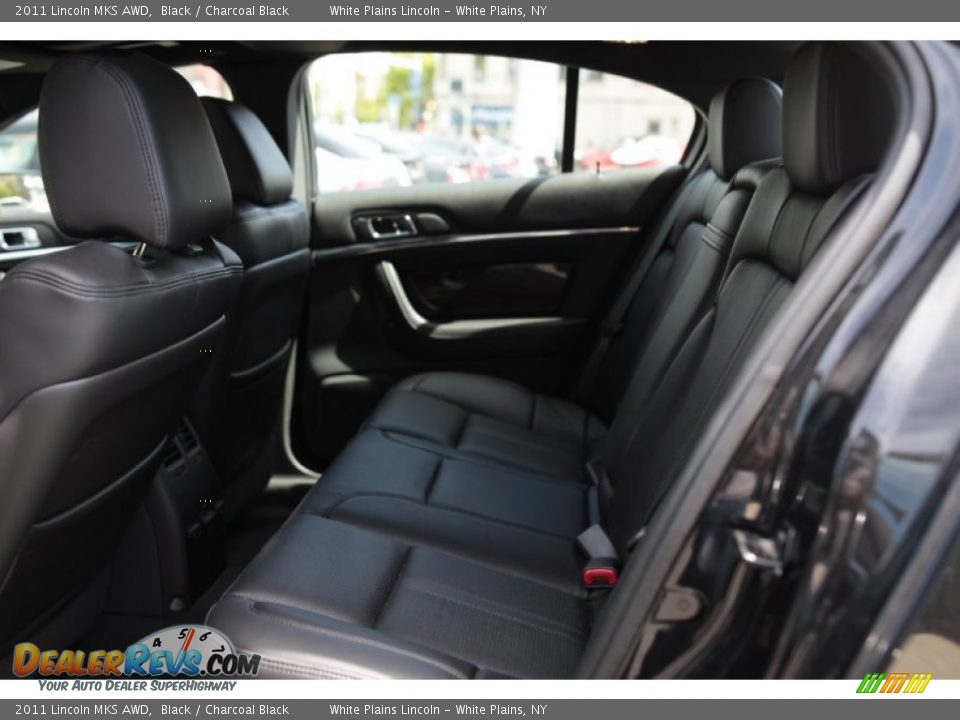 2011 Lincoln MKS AWD Black / Charcoal Black Photo #7